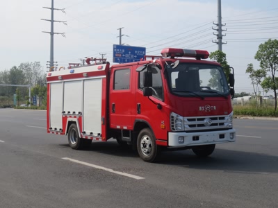福田2.5吨水罐消防车即将上市