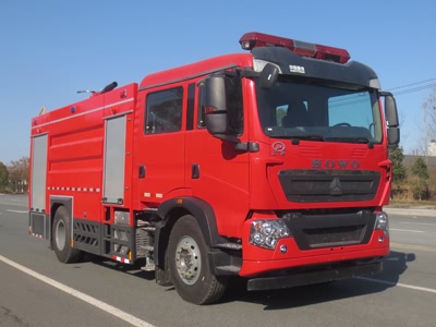 国六重汽豪沃8吨和16吨泡沫消防车公告下发，可正常订购了！
