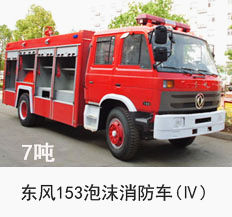 东风153泡沫消防车（国四）