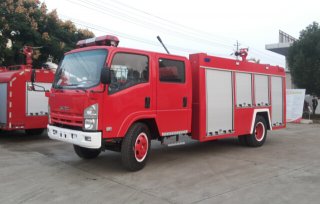 庆铃5吨消防车图片