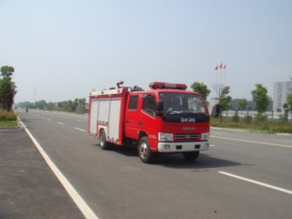 国五东风多利卡2吨水罐消防车公告技术参数
