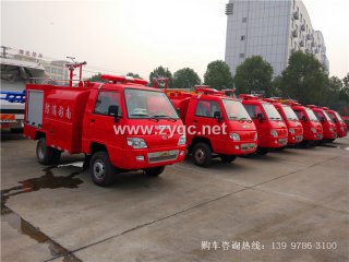 北京南彩镇定订一批小型消防车准备发车