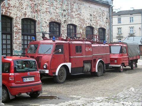 波兰消防车
