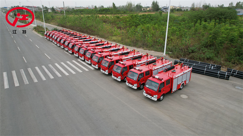 83辆五十铃3吨消防车批量定单，首批17辆发车