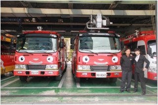 韩国首尔“Tayo”卡通消防车