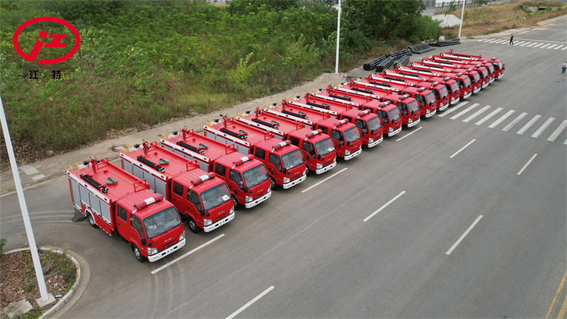 83辆五十铃3吨消防车批量定单，首批17辆发车